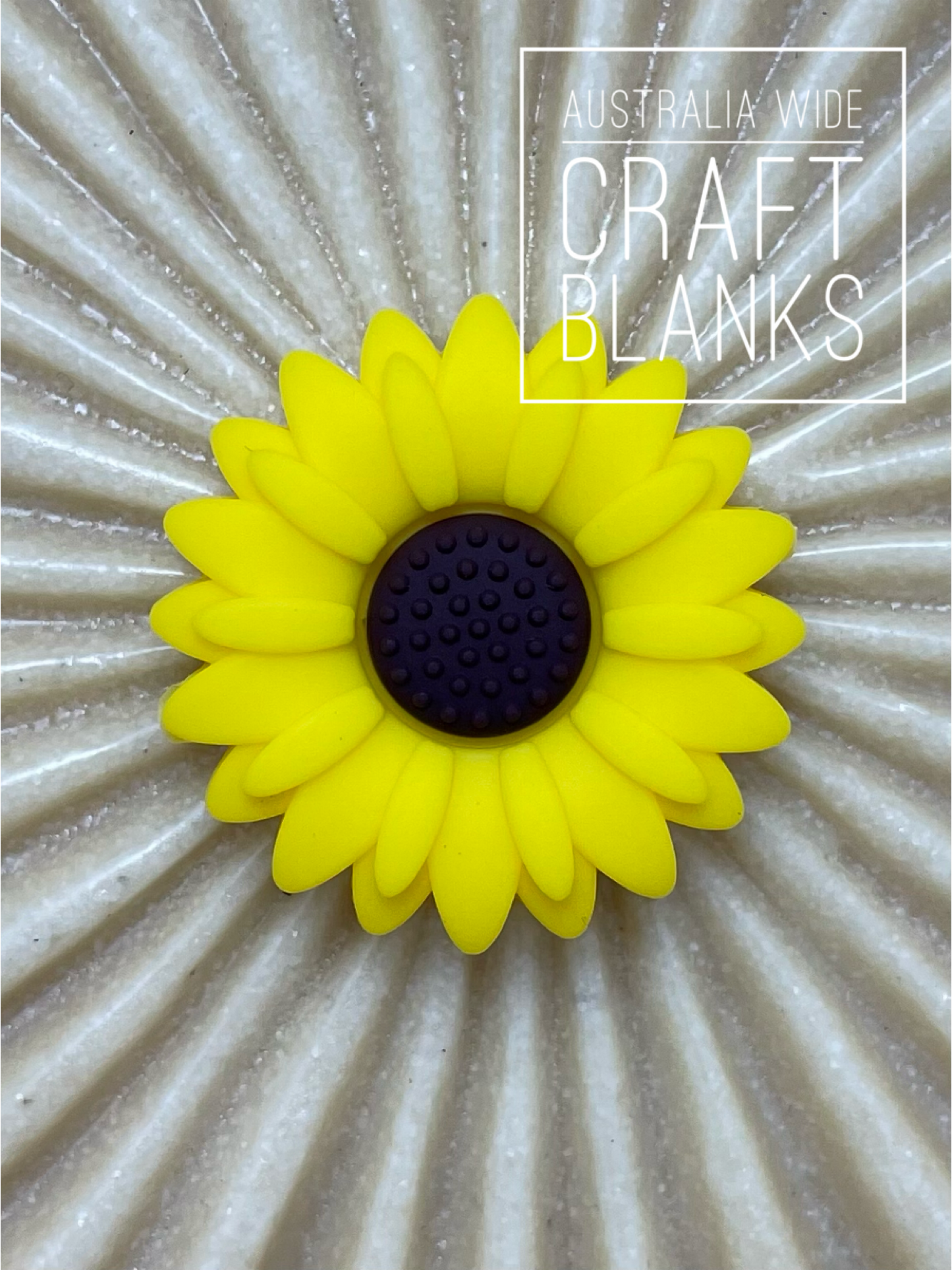 Daisy - Large - Silicone Bead - #75
