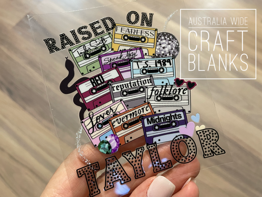 Raised on Taylor - Decal