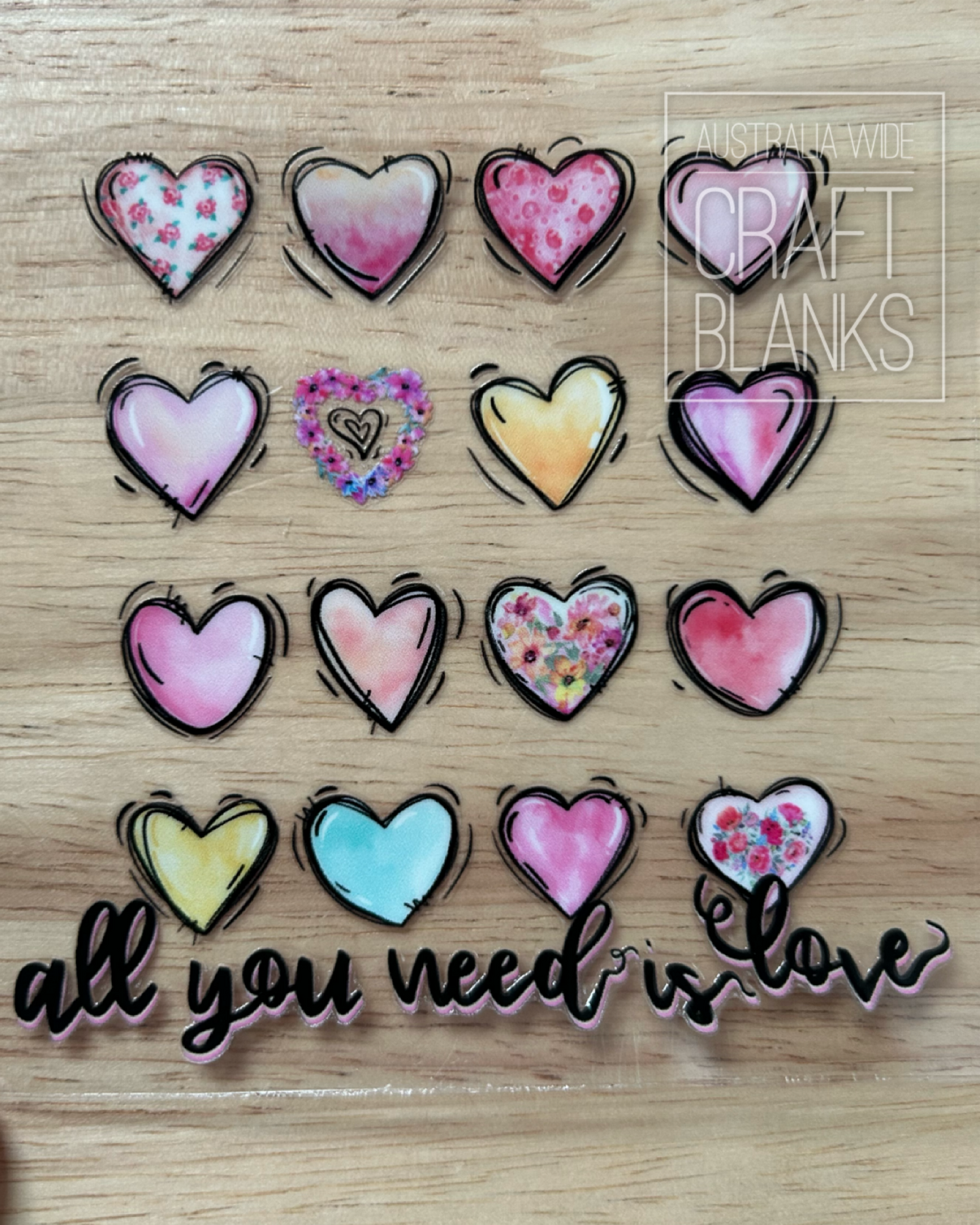 Love Hearts - Decal