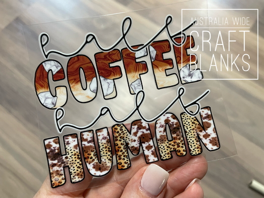 Half Coffee - Decal