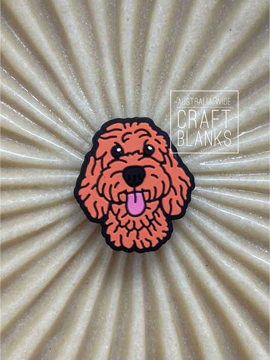 Shaggy Dog - Silicone Bead - #203