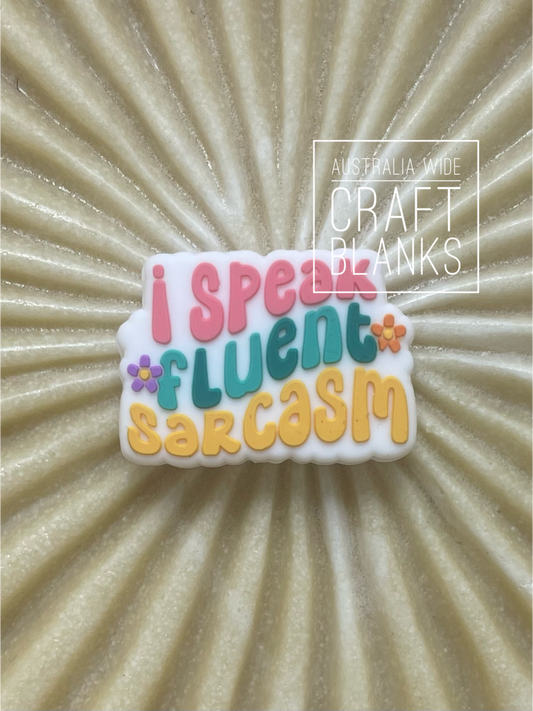 Fluent Sarcasm - Silicone Bead - #122