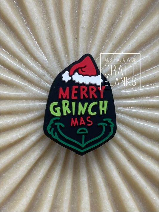 Merry Grinch-Mas - Silicone Bead - #225