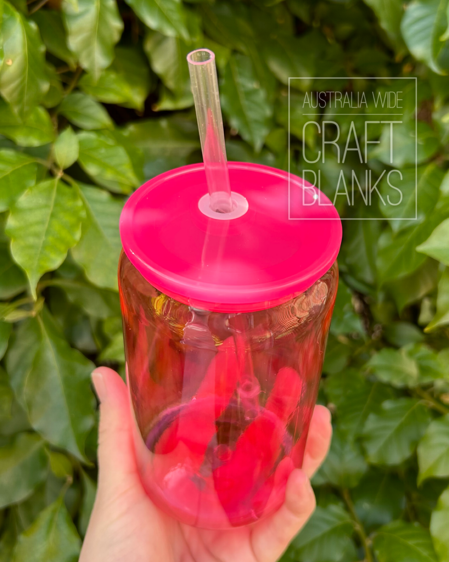 16oz Coloured PLASTIC Libbey Cup w/Acrylic Lid