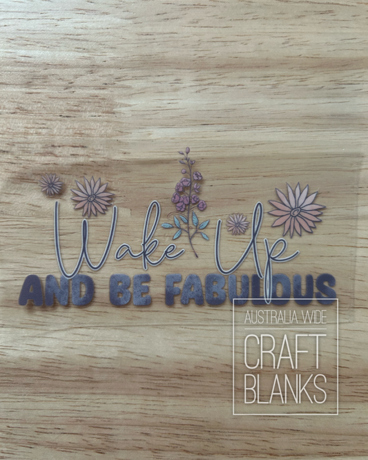 Wake Up - Decal