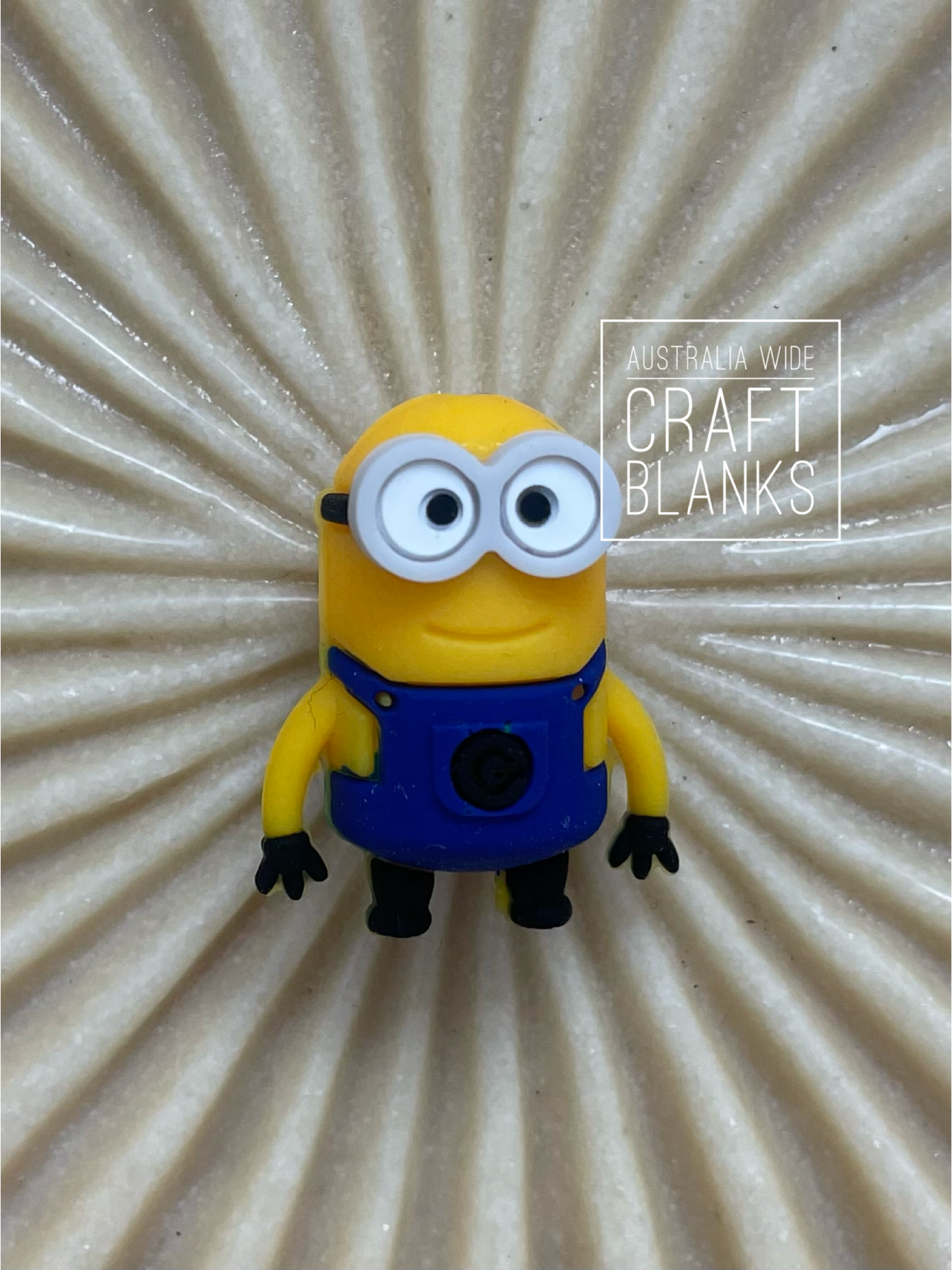 Minion - 3D Silicone Bead - #197