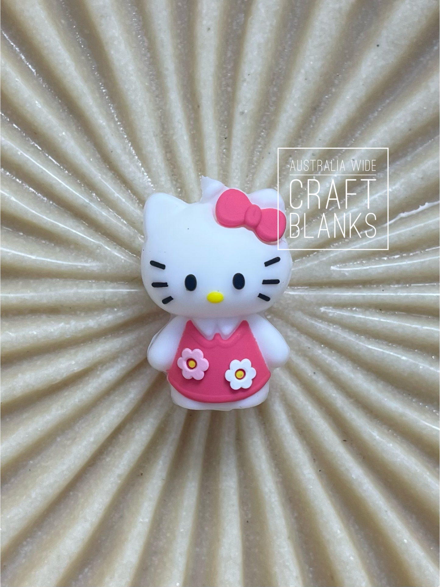Kitty - 3D Silicone Bead - #198