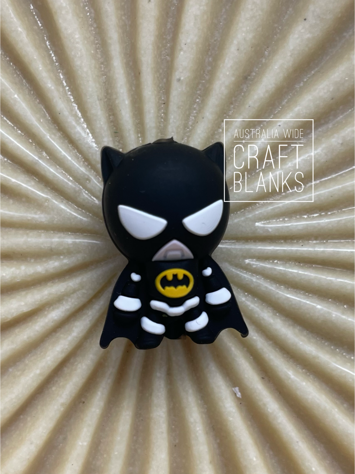 Batman - 3D Silicone Bead - #231