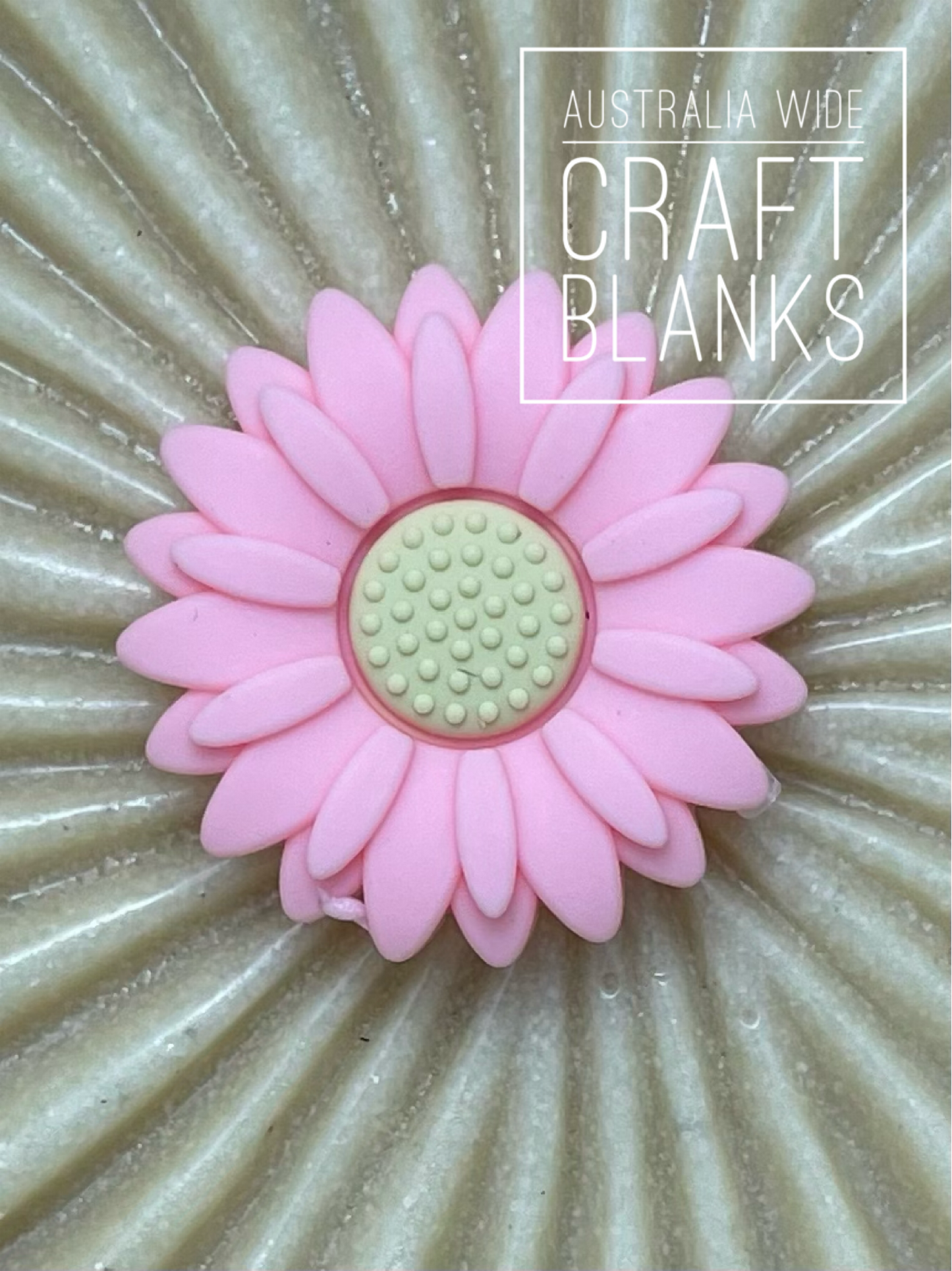 Daisy - Large - Silicone Bead - #75