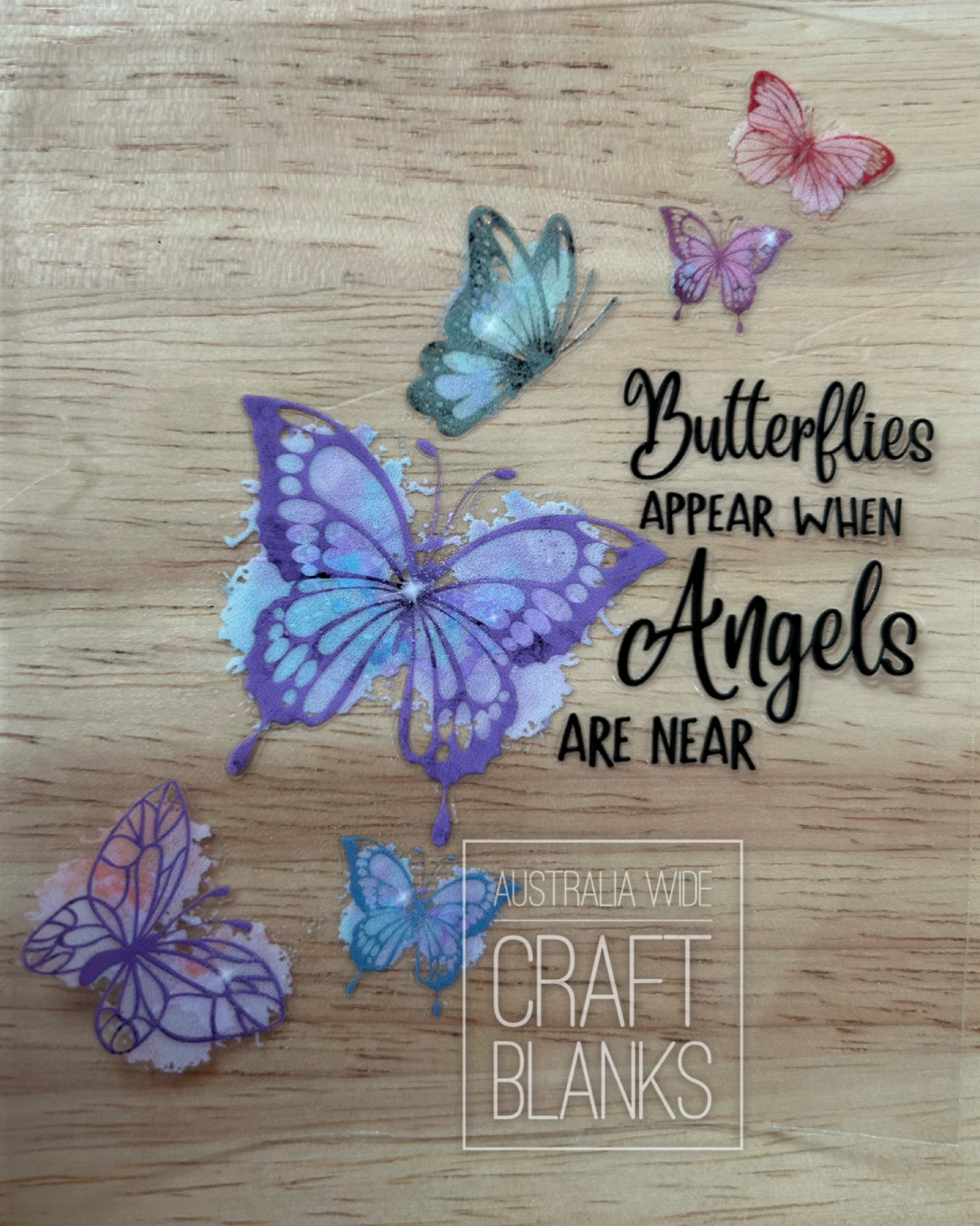 Butterflies Angels- Decal