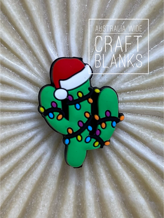 Christmas Cactus - Silicone Bead - #6