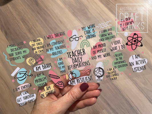 Teacher Daily Affirmations