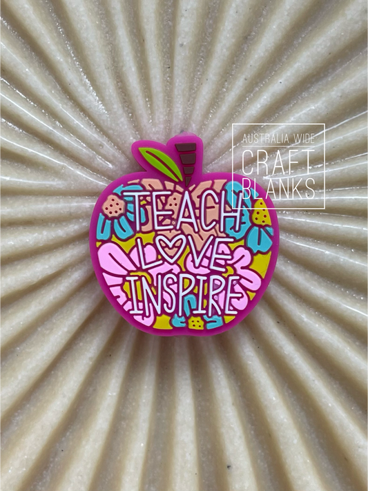 Teach Love Inspire - Silicone Bead - #214