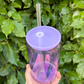 16oz Coloured PLASTIC Libbey Cup w/Acrylic Lid