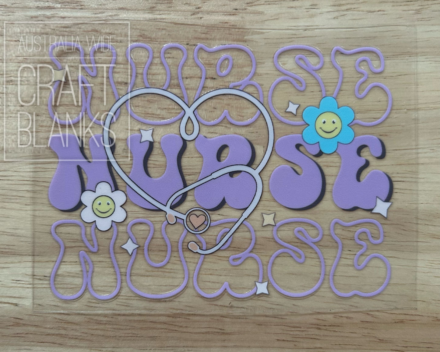Nurse Purple- Decal