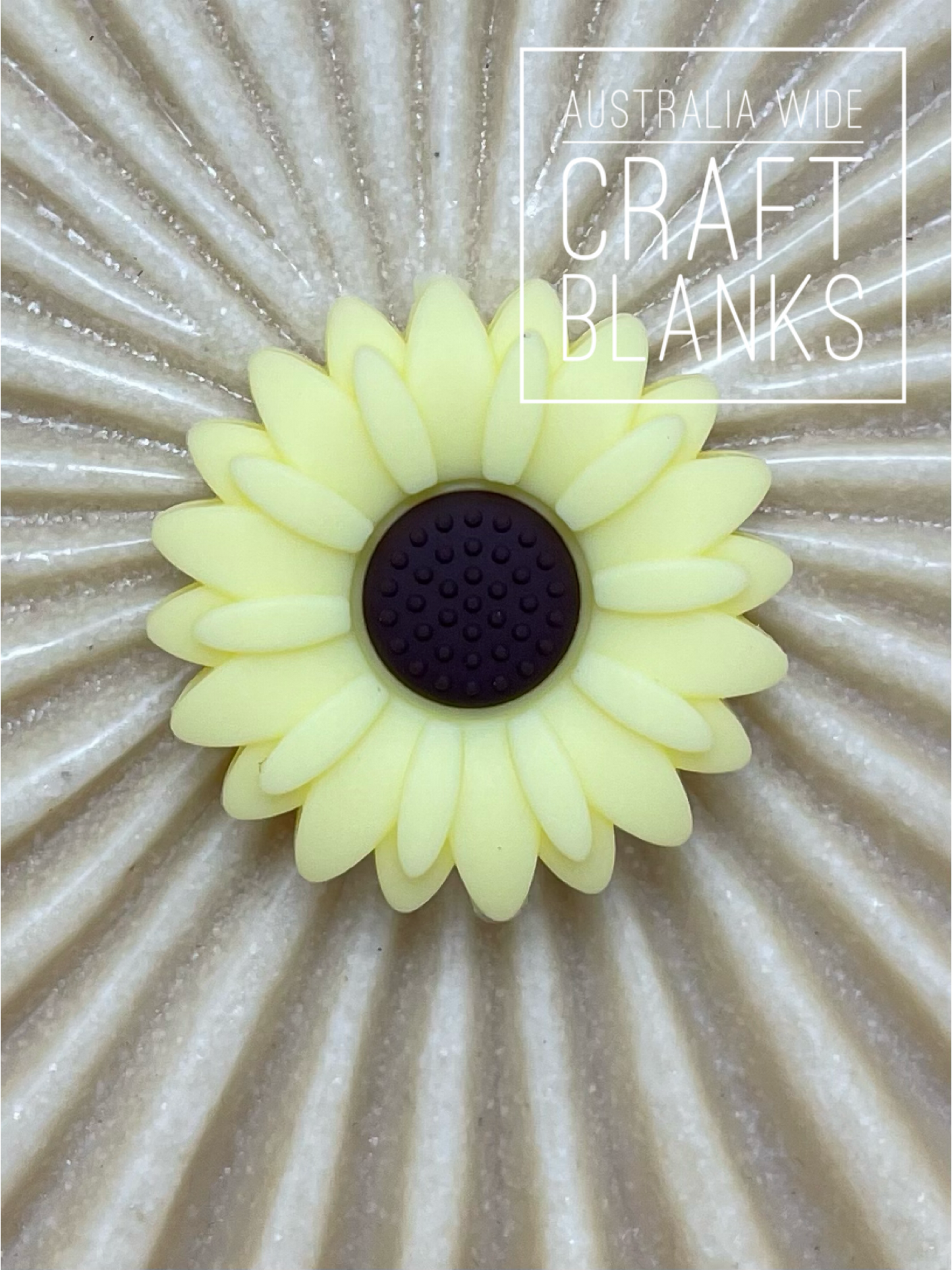 Daisy - Large - Silicone Bead - #75