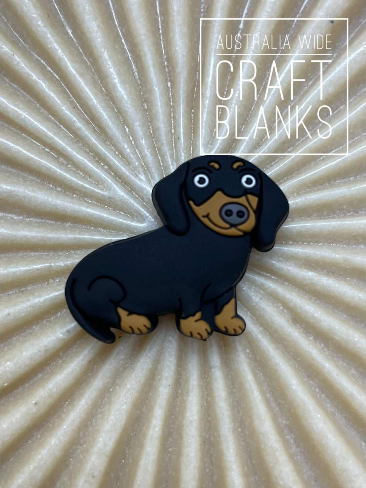 Dachshund - Silicone Bead - #70