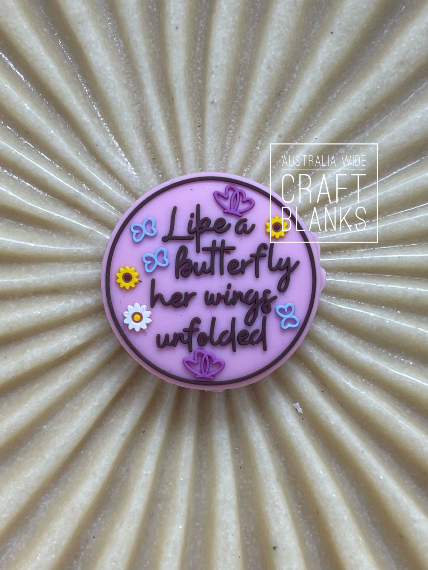 Like a Butterfly - Silicone Bead - #239