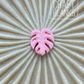 Monstera Leaf - Silicone Bead  - SALE - #39