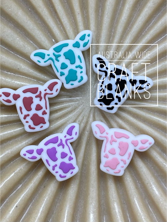 Spotty Cow - Silicone Bead - #190