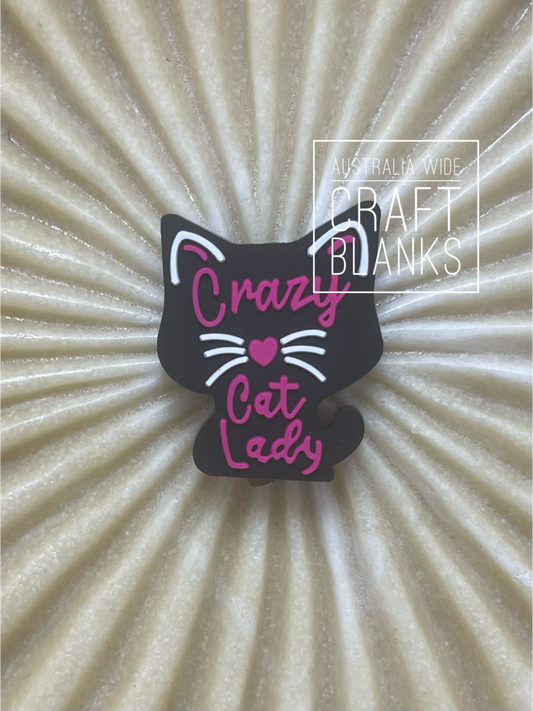 Crazy Cat Lady - Silicone Bead - #101