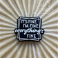 It’s Fine - Silicone Bead - #79/#186