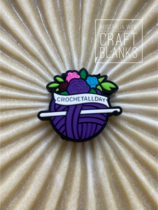 Crochet all day - Silicone Bead - #86