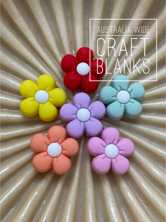 Flower - Silicone Bead - #34