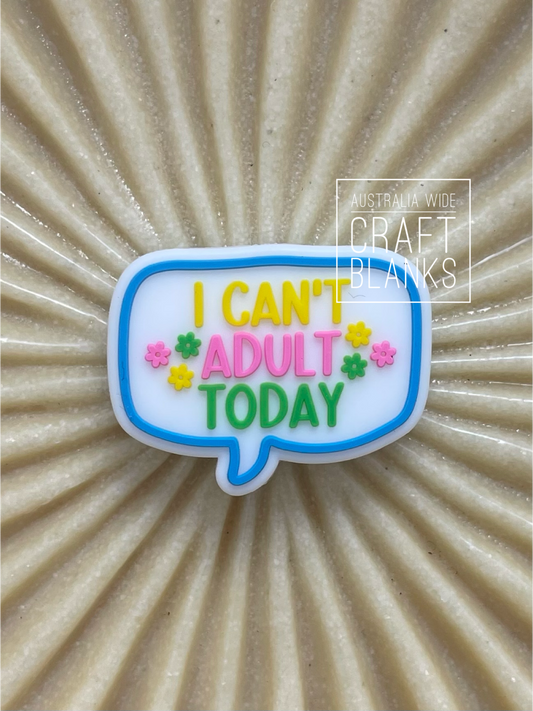 Can’t Adult - Silicone Bead - #209