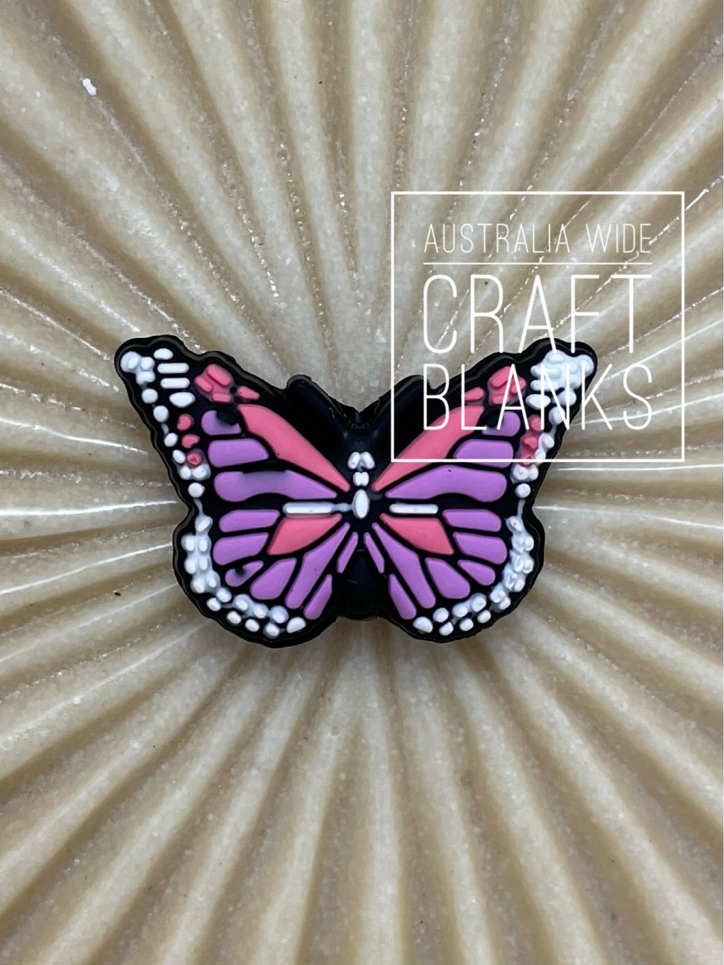 Butterfly - Silicone Bead - #35