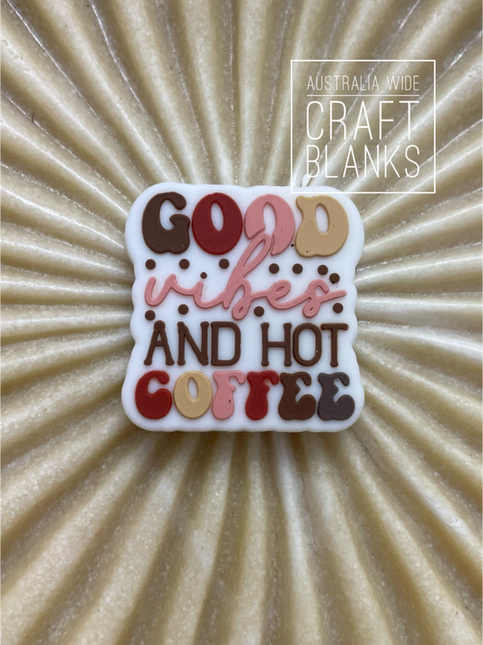 Good Vibes Coffee -  Silicone Bead - #174