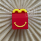 Happy M - 3D Silicone Bead - #233