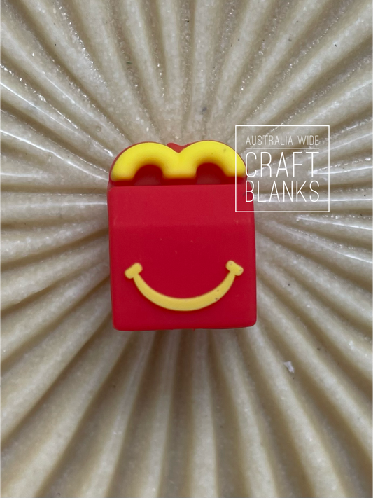 Happy M - 3D Silicone Bead - #233