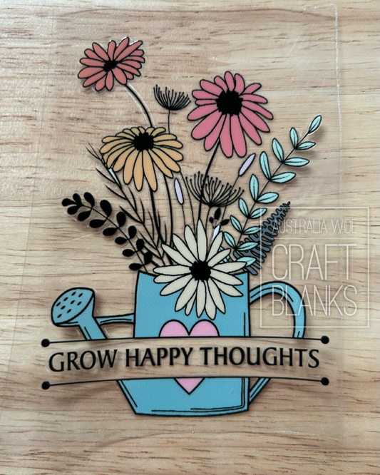Happy Thoughts- Decal