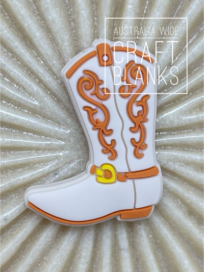 Cowboy Boot - Silicone Bead - #5