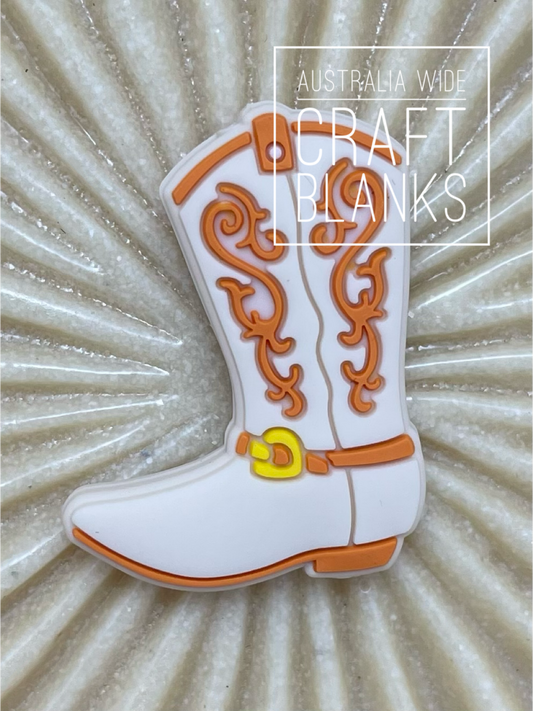 Cowboy Boot - Silicone Bead - #5