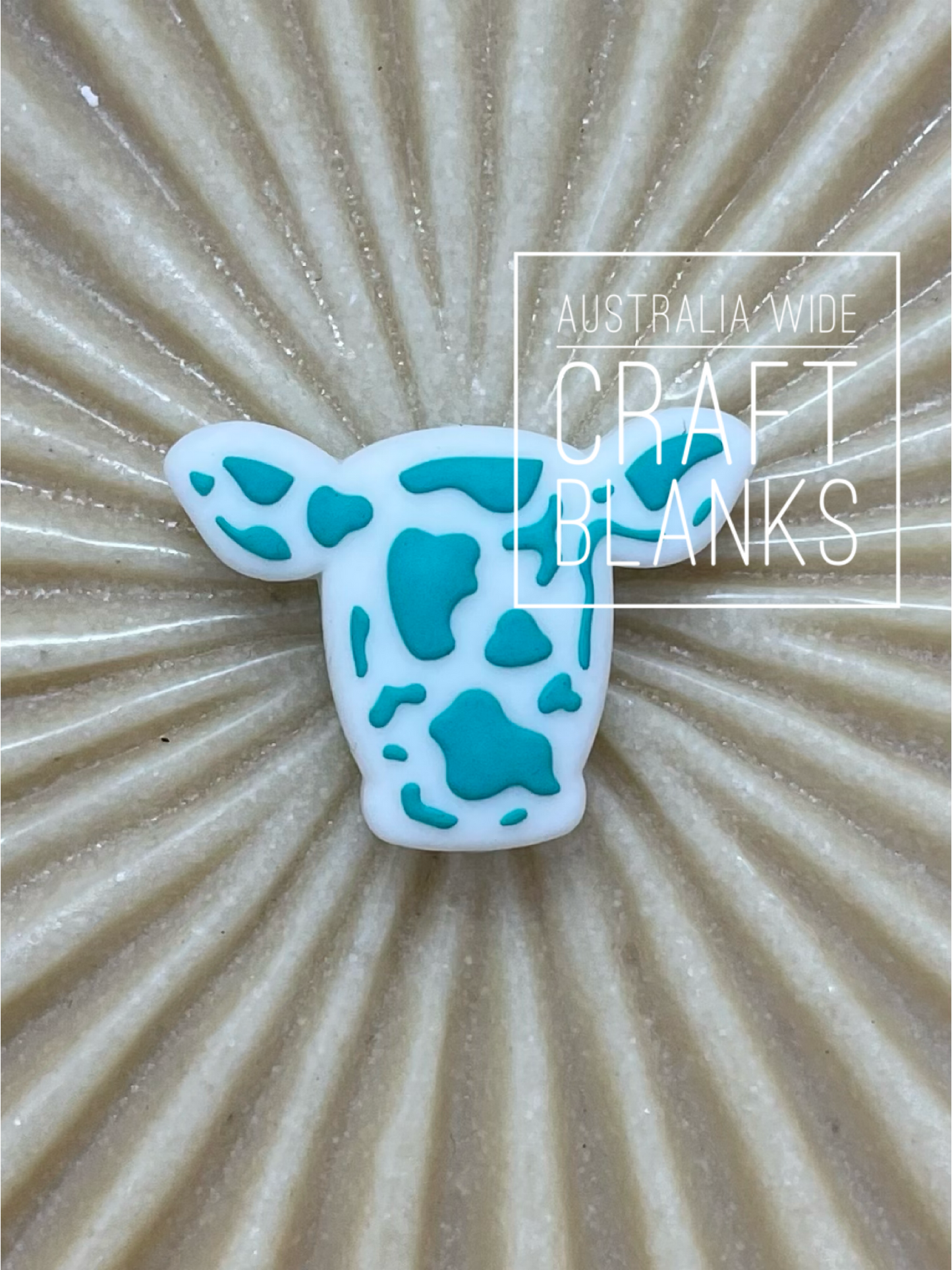 Spotty Cow - Silicone Bead - #190