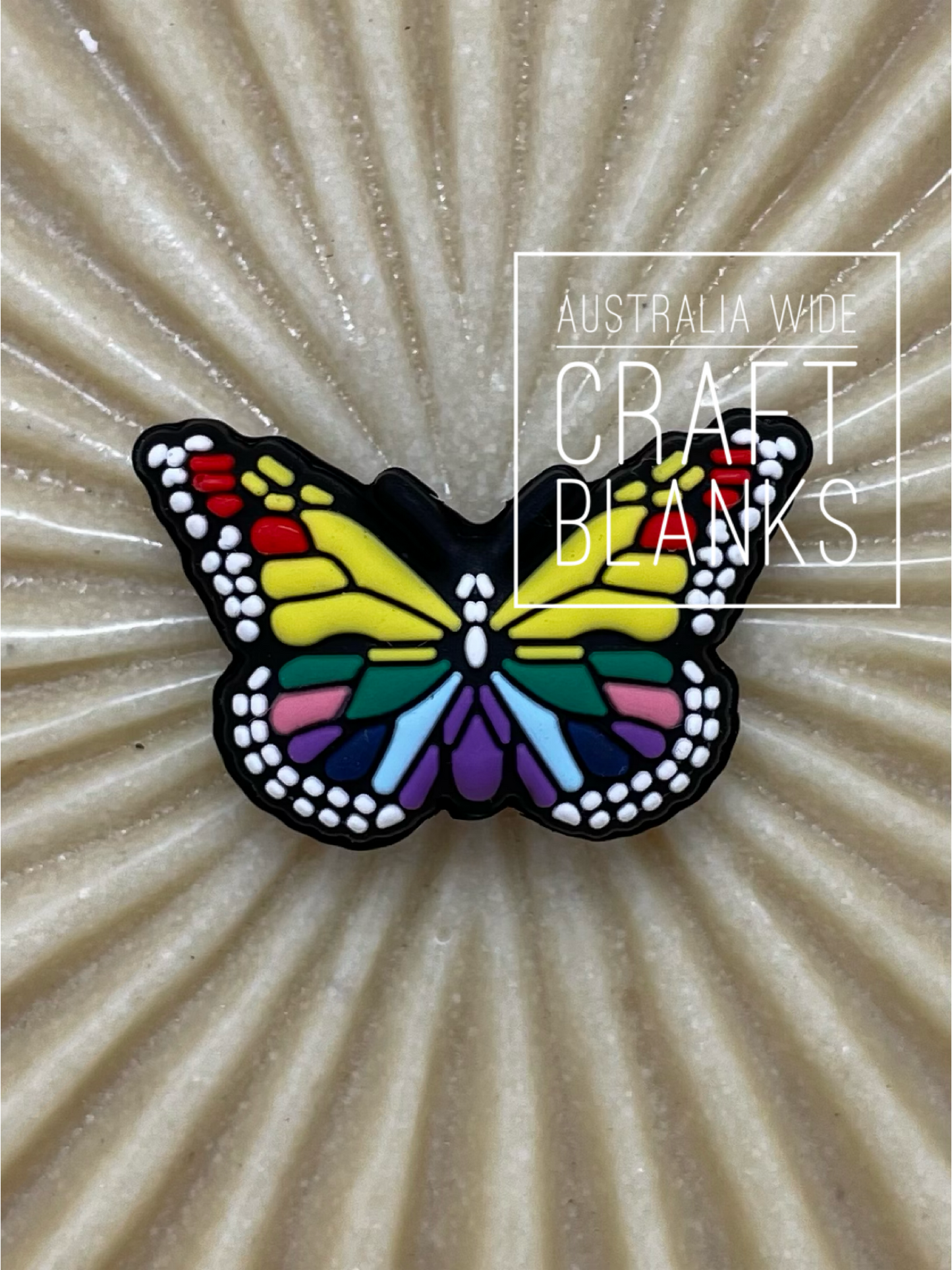 Butterfly - Silicone Bead - #35