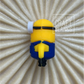Minion - 3D Silicone Bead - #197