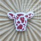 Spotty Cow - Silicone Bead - #190