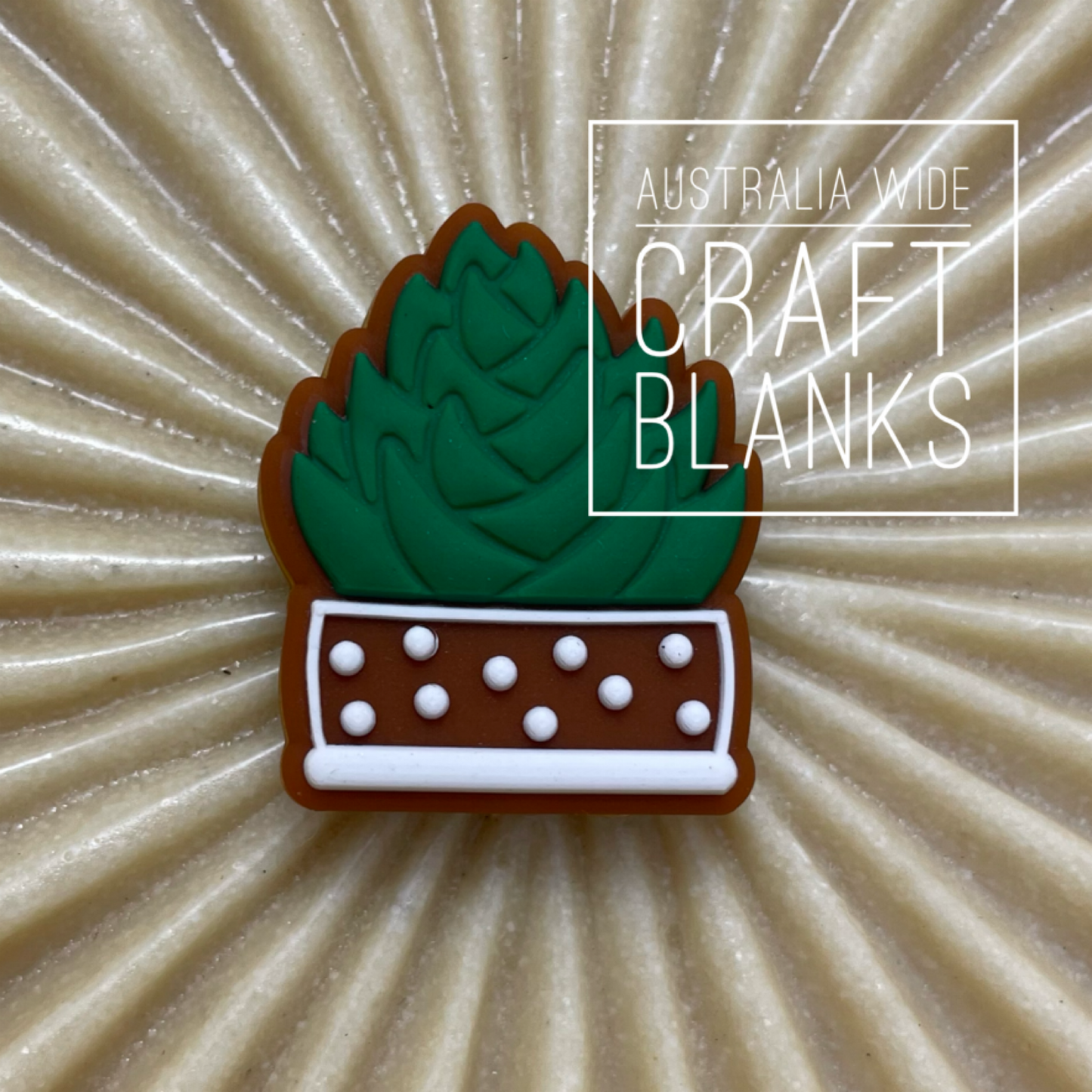 Succulent - Silicone Bead - #47
