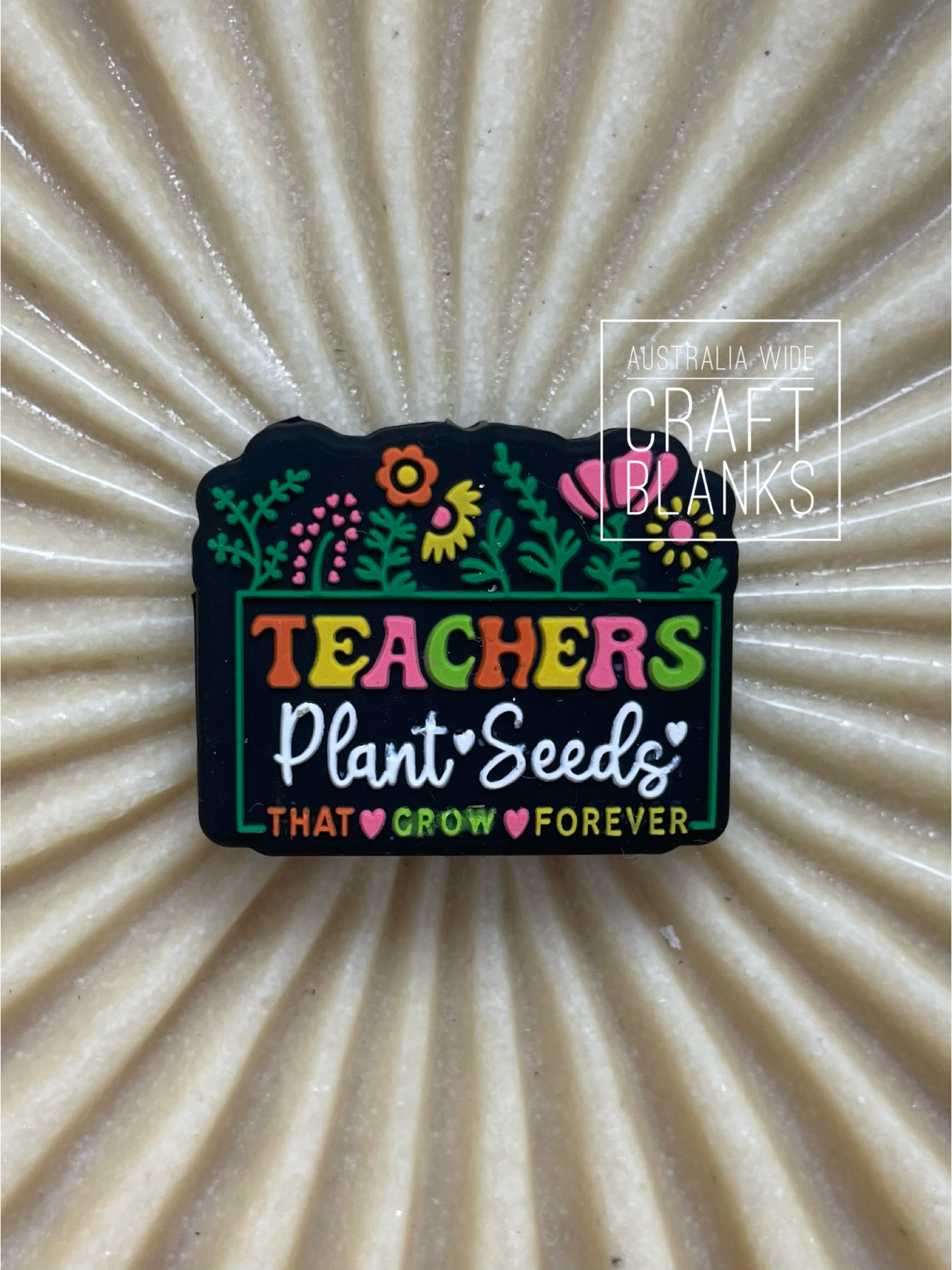 Teachers Plant Seeds - Silicone Bead - #227/228