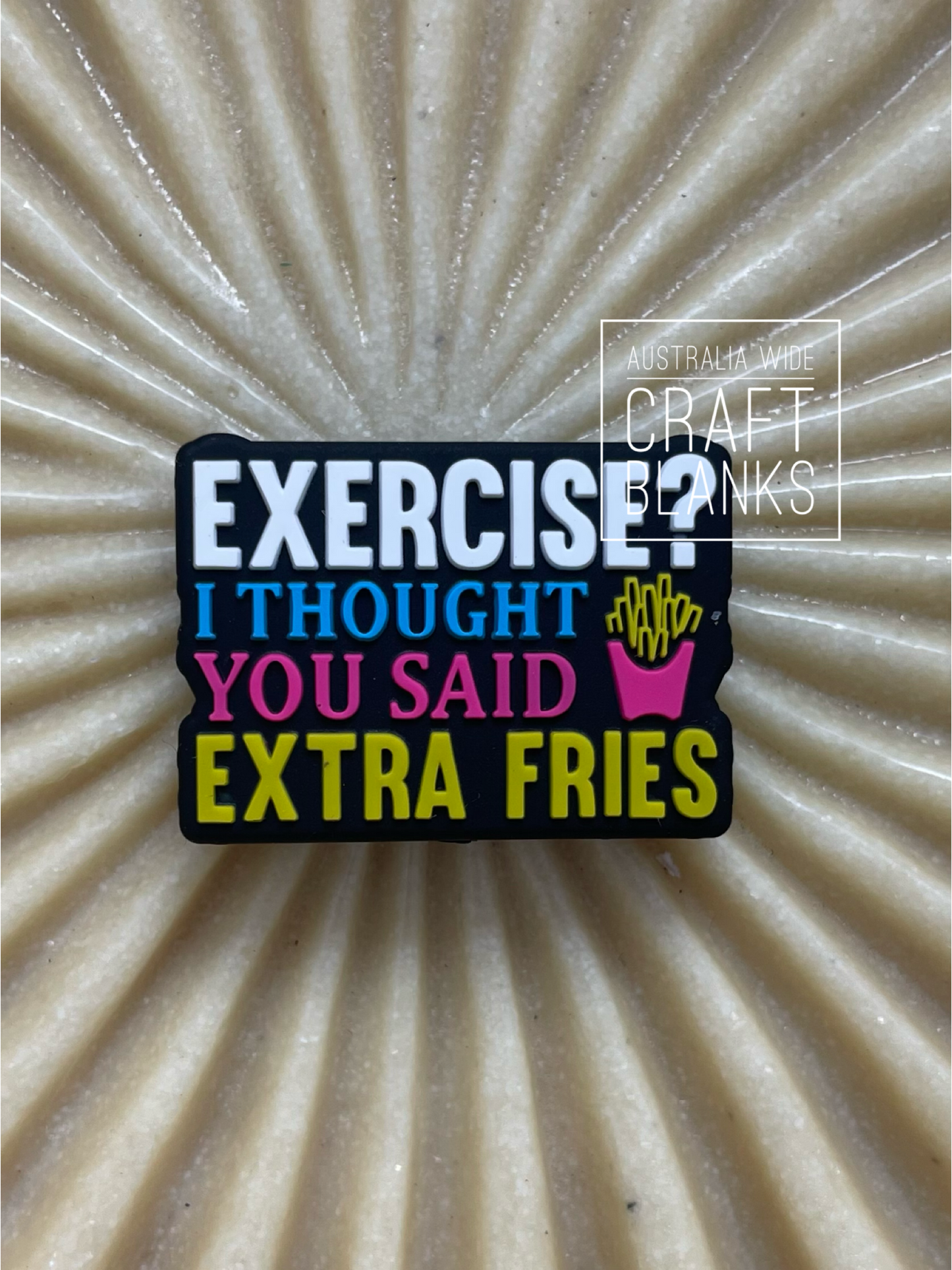Extra Fries - Silicone Bead - #240