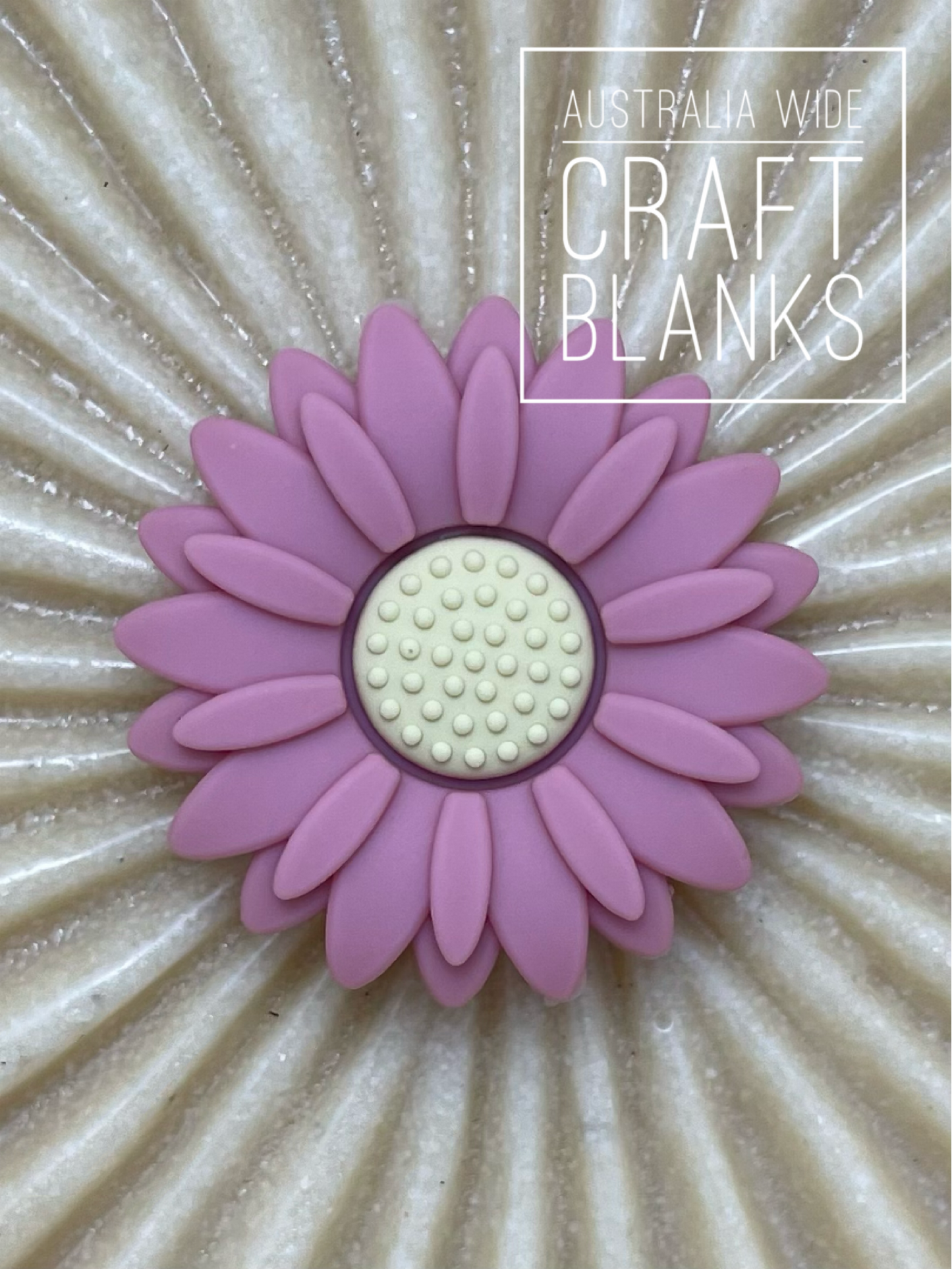 Daisy - Large - Silicone Bead - #75