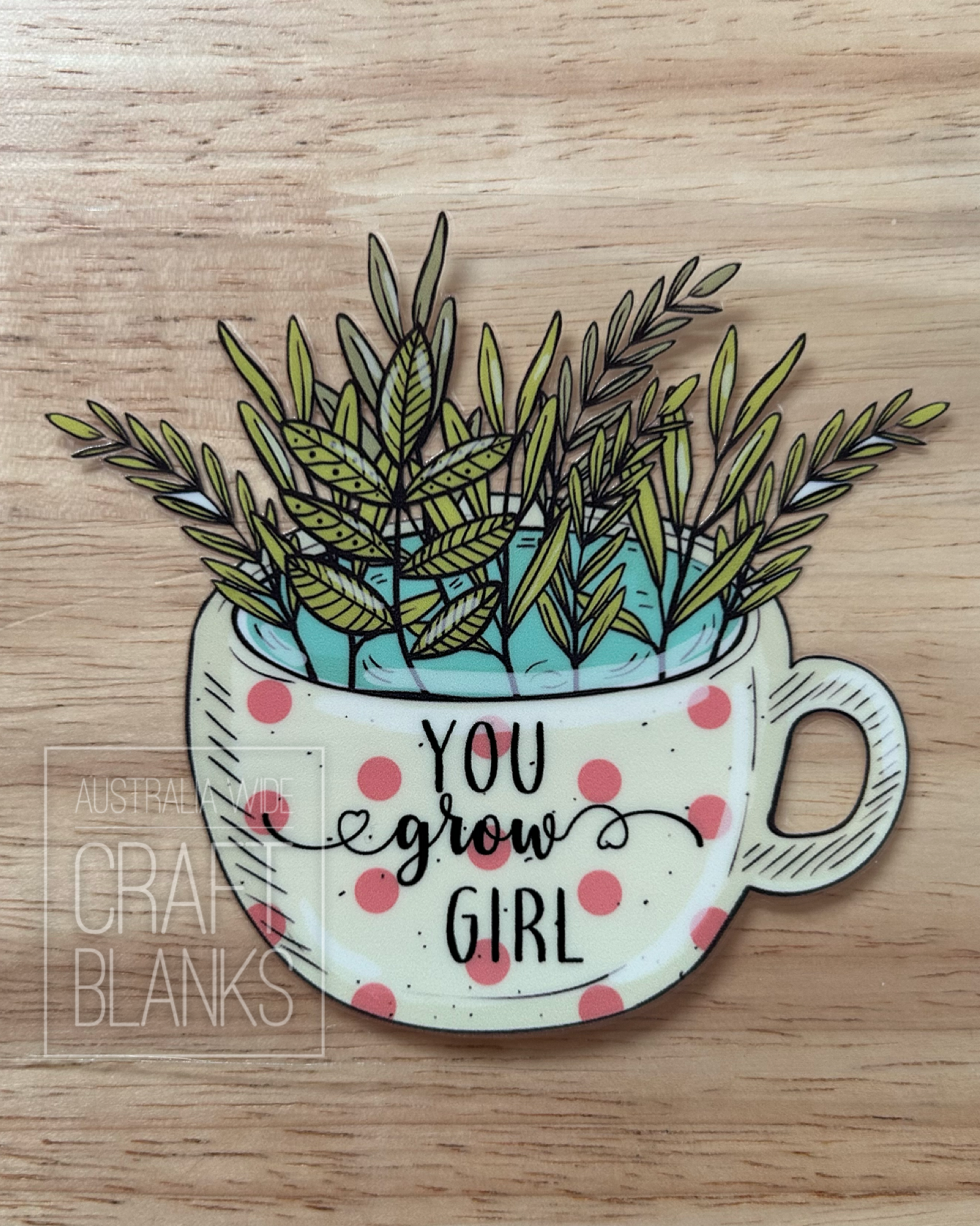 Grow Girl- Decal