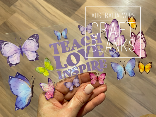 Teach, Love, Inspire Butterfly