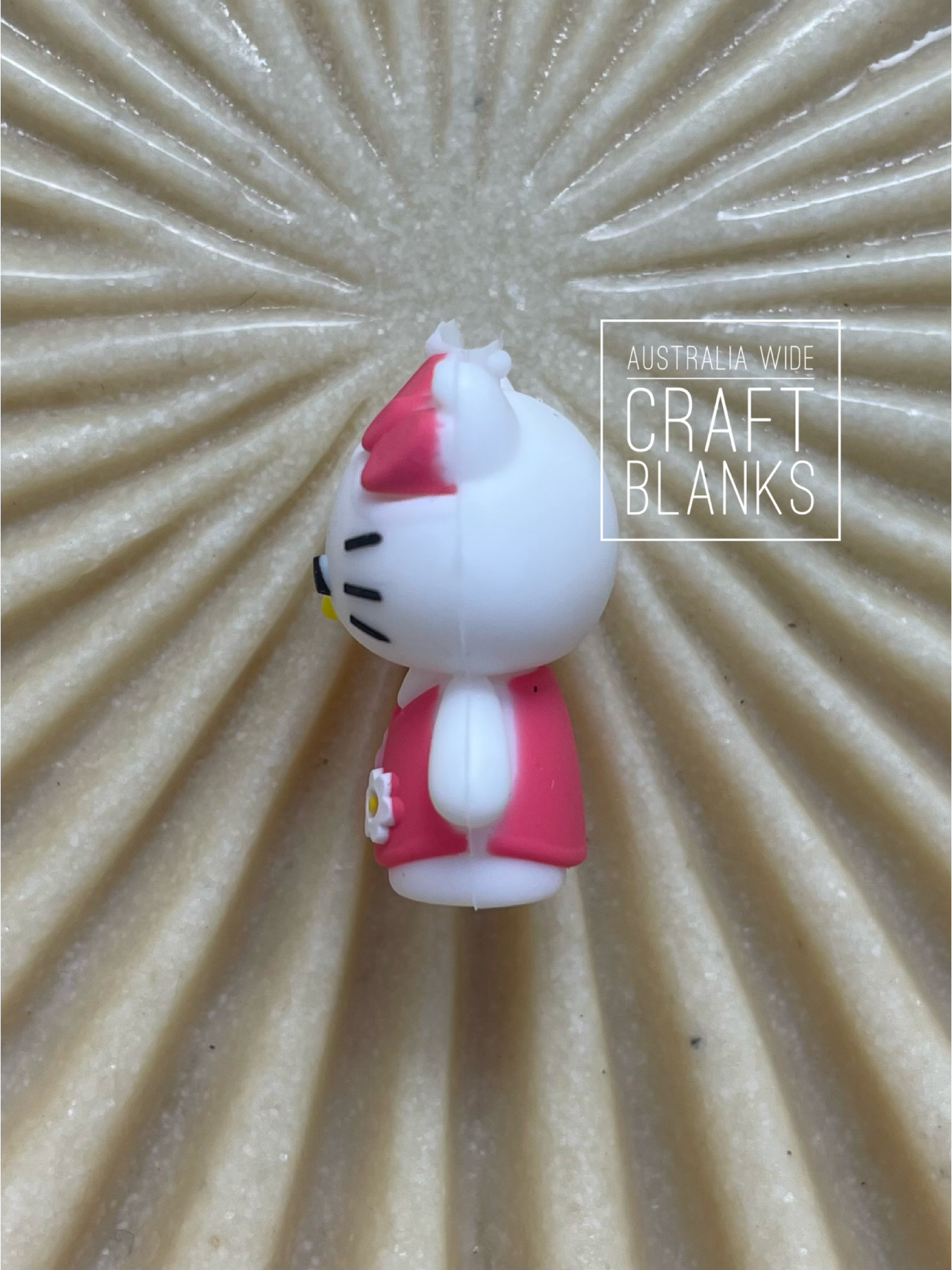 Kitty - 3D Silicone Bead - #198