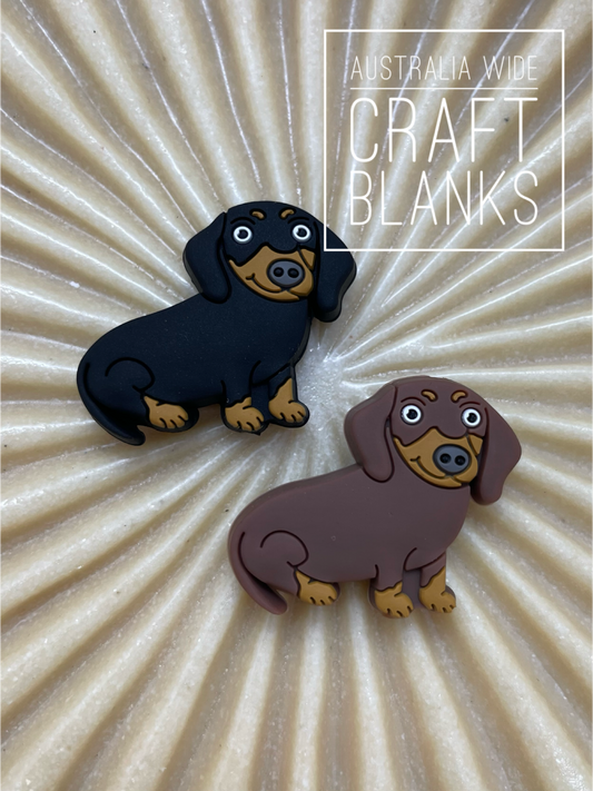 Dachshund - Silicone Bead - #70
