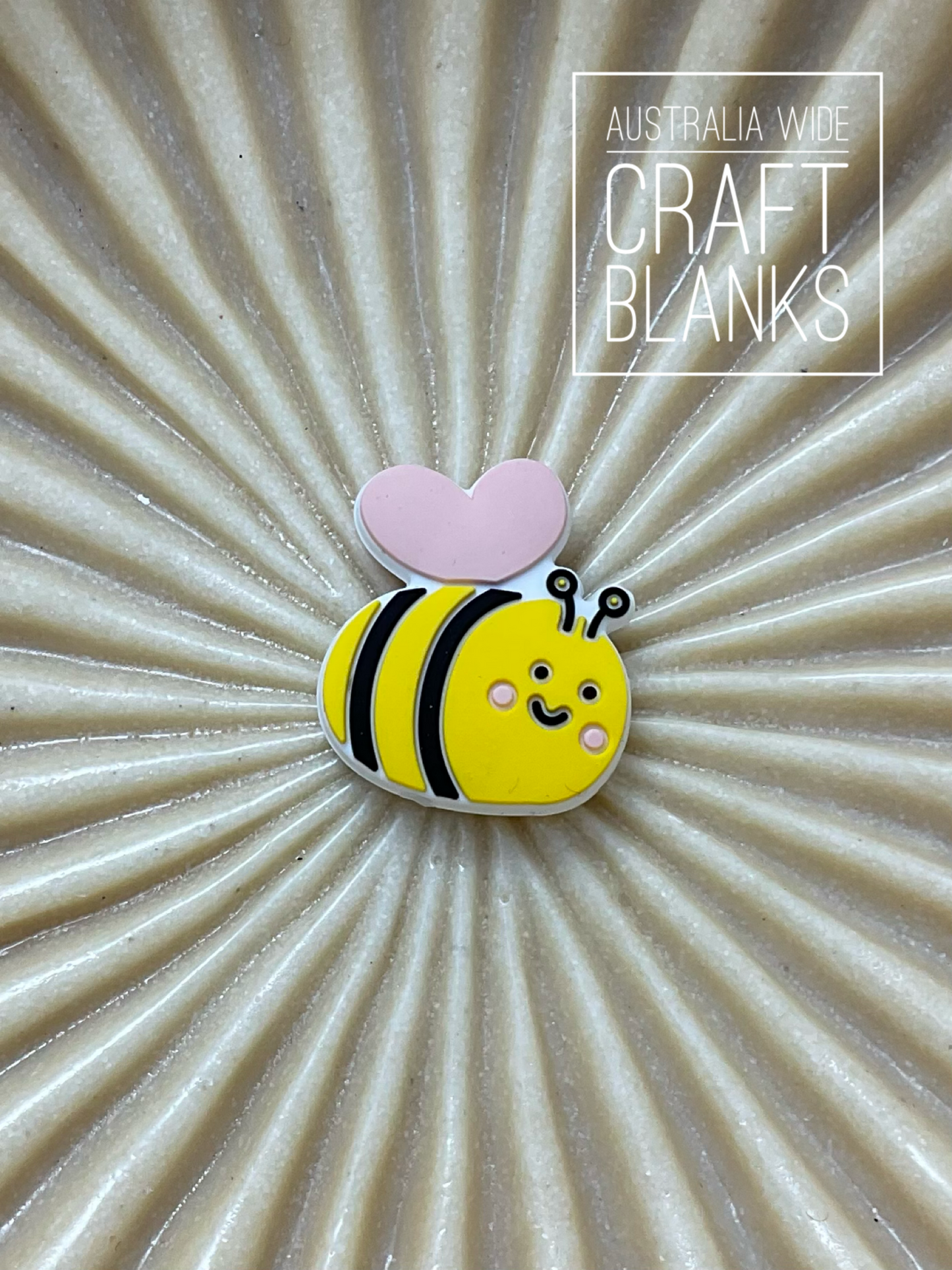 Bee - Silicone bead - #34
