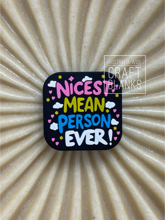 Mean Person - Silicone Bead - #210